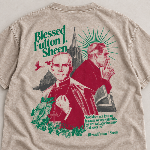 Archbishop Fulton J. Sheen Catholic T-Shirt