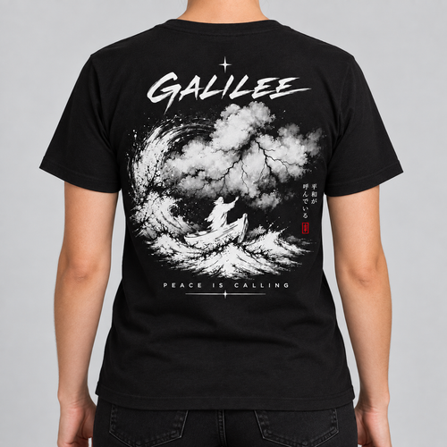 Galilee T-Shirt — Peace Is Calling — main design
